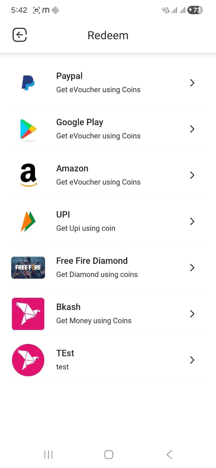 App screenshot